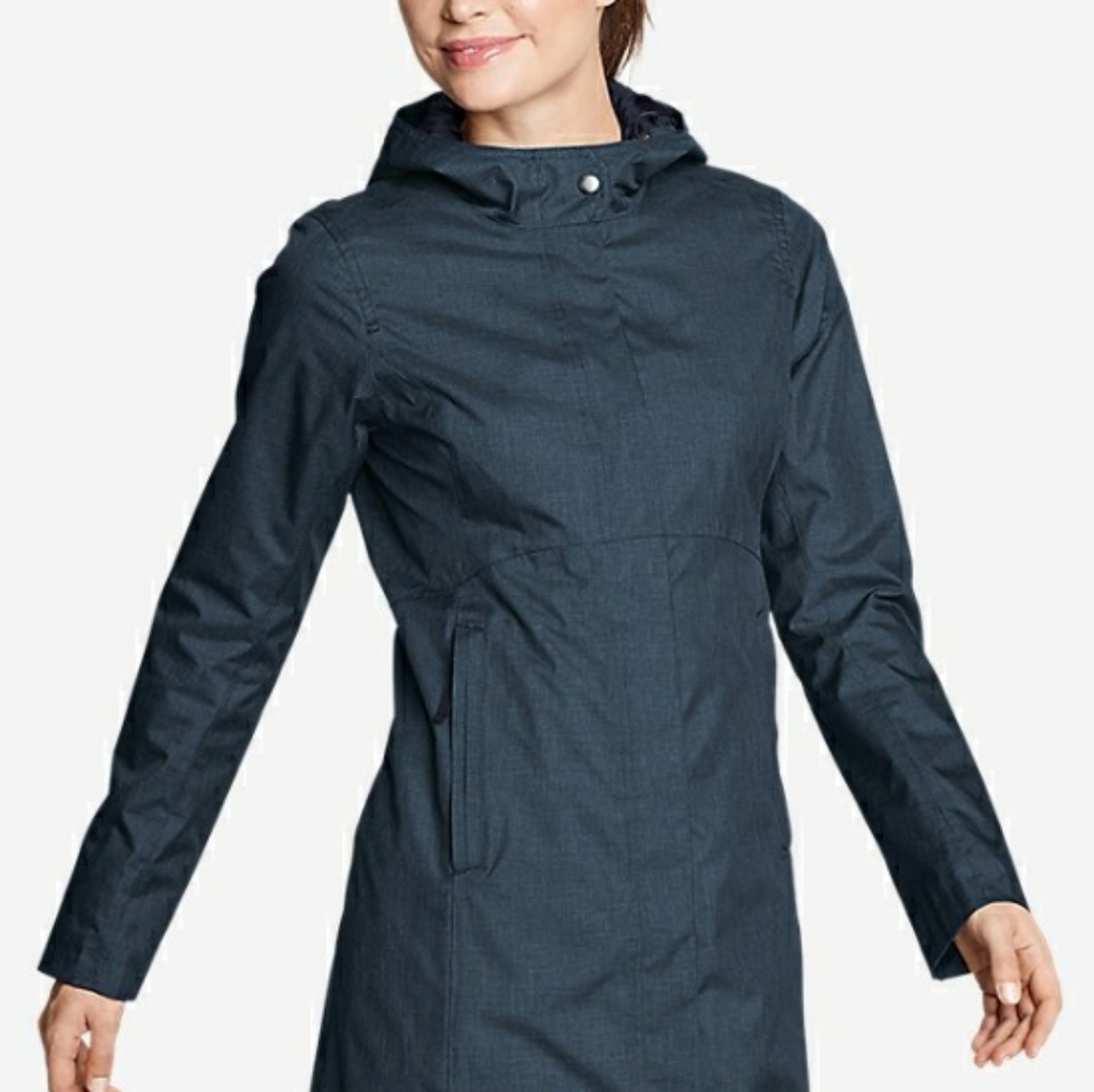 Mackenzie Trench Coat Navy
